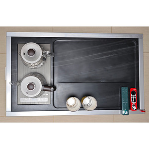 Aluminum Profiles Tea Table Cabinet 6063 Alloy Anodized Multipurpose Storage Rack With Wheels - Product Image 3
