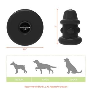 Juguete interactivo para perros con hidrante de incendios a precios de fábrica, masticadores agresivos a precios al por mayor, juguete para masticar en forma de hidrante de incendios de 5 pulgadas - Product Image 3
