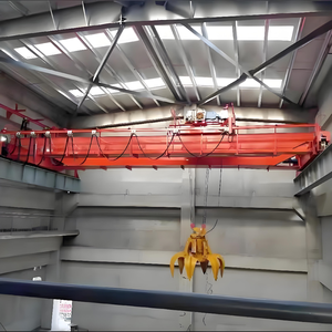 The Latest Hot Selling Heavy Duty QZ <strong>Grab</strong> <strong>Bucket</strong> Bridge <strong>Crane</strong> 25 Tons and 50 Tons Is Suitable for Various Factories and Mines - Product Image 1