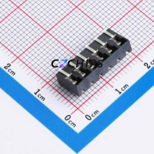 GT-BTP30006-0720B-015A Blade/Spring Contact Battery Connector SMD,P=3mm Connector Spring Contact Type 3mm 6P Horizontal Mount - Product Image 2