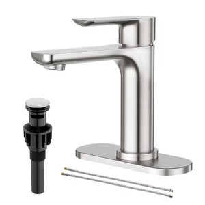 Grifo de Baño Moderno de Acero Inoxidable 304 con una Sola Manija, Diseño Delgado, Grifo para Lavabo, Venta al por Mayor - Product Image 3