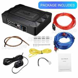 Subwoofers audio de voiture 800W 8 pouces, amplificateur numérique, amplificateur de puissance audio de voiture, subwoofers puissants, amplificateur audio avec Bluetooth - Product Image 3