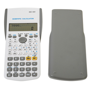 Dụng cụ Texas Máy tính khoa học 10 chữ số Máy tính khoa học màu đen với điểm nhấn màu xanh với 3 màu đen - Product Image 2