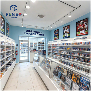 Solution clé en main pour l'aménagement intérieur d'un magasin <span class=keywords><strong>de</strong></span> cartes sportives professionnel, avec mobilier d'exposition personnalisé pour les magasins <span class=keywords><strong>de</strong></span> détail. - Product Image 5