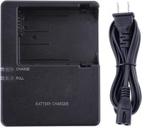 Chargeur de batterie LP-E8 compatible avec les batteries Canon LC-E8 LC-E8C LC-E8E pour les appareils photo EOS 550D 600D 650D 700D T2i T3i T4i T5i Kiss X4 X5 X6i X7