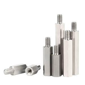 M3 M2 M6 Tornillo de separación hexagonal roscado de acero inoxidable Espaciador de separación macho hembra Espárragos externos internos - Product Image 2