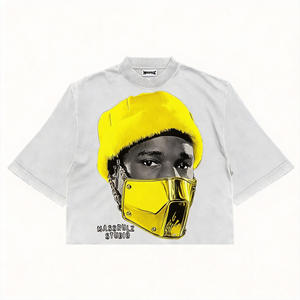 Camisetas de Hombros Caídos Unisex, Deportivas, Premium, Corte Regular, Tejido Grueso, Personalización de Logotipo de Fábrica, Venta al Por Mayor, Camiseta para Hombre - Product Image 2