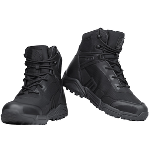 Botas Tácticas para Exteriores <span class=keywords><strong>PF</strong></span> de Talla Grande, Entresuela de EVA, Ligeras, Impermeables, Antiestáticas, para Senderismo, Montañismo, Entrenamiento, Cómodas - Product Image 4