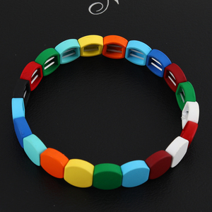 GTB00309 Bracelet Élastique en Bois Personnalisé avec Motifs au Choix - Product Image 2