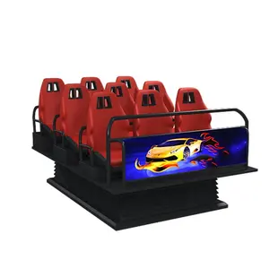 3Dof/6Dof Electric 5D 7D 9d Cinema Motion seat simulator with wonderful 9d movies