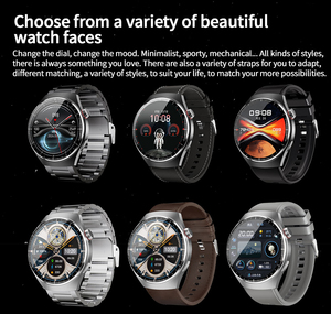 Montre connectée tendance pour homme 2025 SK38, écran IPS de 1,53 pouce, étanche IP68, moniteur pour appels Bluetooth, écouteurs, <span class=keywords><strong>3</strong></span> bracelets - Product Image 5