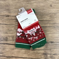 Chaussettes de basket-ball de haute qualité, chaussettes longues unisexes, élégantes et tendance avec des couleurs contrastées pour la saison de Noël