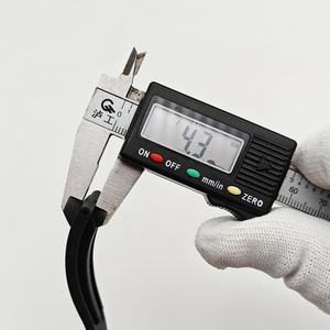 Bracelet en caoutchouc naturel OEM ODM avec interface incurvée de 20 mm, boucle pliable, accessoire de modification de montre - Product Image 6