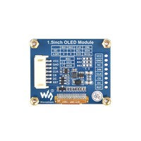 Módulo de pantalla OLED de 1,5 pulgadas, 128x128 píxeles, escala de grises de 16, interfaz SPI/I2C