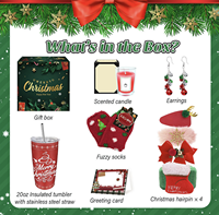 Weihnachtsgeschenkset, Aromatherapie-Kerzen, Party-Dekorations-Ornament Geschenkbox, Individualisiertes Box-Set