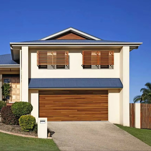 <span class=keywords><strong>Puerta</strong></span> Seccional Enrollable Inteligente de Aluminio y Acero Moderna Personalizada ZS con Motor y Control Remoto para Granjas, Almacenes y Garajes - Product Image 4