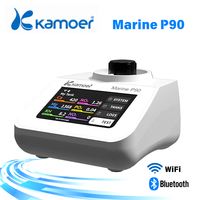 Analyseur d'eau de mer multiparamètres Kamoer Marine P90 pour aquariums de récif, test de l'eau des réservoirs de récif, Ca Mg KH NO3 PO4