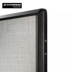 Biombo Plegable Móvil de Diseño Moderno, Divisor de Madera de Fresno Blanco, Mueble Personalizable para Sala de Estar, Uso Comercial, Alta Calidad - Product Image 4