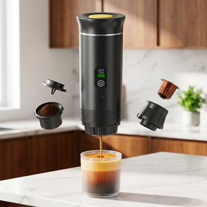 Portable Capsule <b>Coffee</b> <b>Machine</b> Espresso Maker USB Rechargeable <b>Coffee</b> Pod Brewer for Travel Office Home - Product Image 1