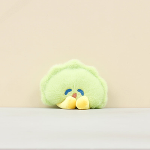 Commercio all'ingrosso carino Mini gnocco di simulazione ciondolo di peluche portachiavi morbido personalizzato animale imbottito fodera in Nylon per regalo di promozione - Product Image 3