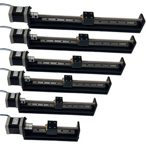 Độ chính xác 42 tuyến tính động cơ bước hướng dẫn đường sắt trượt t-hình vít đường sắt đường sắt điện trượt mô-đun - Product Image 1