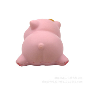 Cute Pig Shape Pu <b>Foam</b> Stress Relief Toy For Kids Unisex - Product Image 2