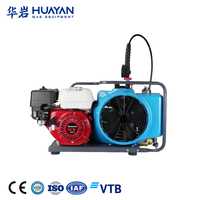 Les mini compresseurs portatifs Offre Spéciale d'air PCP nettoient les compresseurs de plongée de plongée de lutte contre l'incendie de trois cylindres 2.2kw 3hp 80L-100L/min