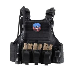 Double Safe Multifonctionnel Outdoor Hunting Molle Personal Protective Tactical Gear Plate Carrier Tactical Vest Chaleco