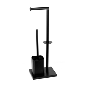 Portarotolo da Terra per Carta Igienica con Porta Scopino e Portarotolo per Asciugamani - Product Image 3