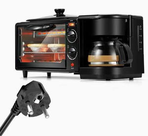 Machine à <span class=keywords><strong>petit</strong></span>-<span class=keywords><strong>déjeuner</strong></span> 3-en-1 multifonctionnelle : cafetière, grille-pain et plaque chauffante électronique pour <span class=keywords><strong>le</strong></span> <span class=keywords><strong>matin</strong></span> - Product Image 3