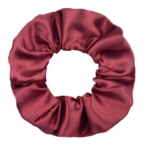 MIO 10/20 pièces par lot, nouvelle collection printemps, chouchous de couleur unie rose et <span class=keywords><strong>rouge</strong></span>, bandeaux élastiques doux pour femmes et filles - Product Image 3