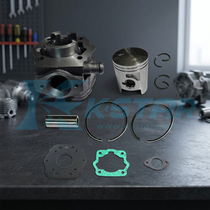 Kit cylindre K Star pour moteur de moto 50cc Senda Derbi 2 temps refroidi par eau avec CDI - Product Image 2