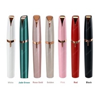 Épilateur Électrique Rechargeable pour Sourcils Femme – Mini Rasoir Indolore pour Épilation Faciale et Modelage des Sourcils