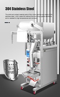 Machine d'emballage semi-automatique pour liquides, huile de piment, huile végétale, sauce tomate, remplissage et scellage vertical de sachets