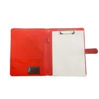 Carpeta Organizadora de Conferencias A4, Carpeta de Presentación de Cuero PU de Colores Variados, Sistema de Archivo del Fabricante, Marca OEM, Modelo SKN-PF-1256