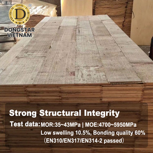 Premium Finger Joint Film Faced Plywood Sheet 18mm Commercial Plywood with Birch Acacia Combi Core - Product Image 3