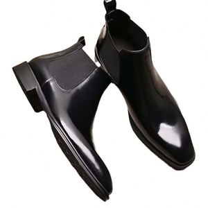 Zapatos Oxford de Hombre Hechos a Mano de Alta Calidad, de Cuero Vacuno, Estilo Elevador, para Ocasiones Formales y de Negocios, Otoño, Impermeables - Product Image 6