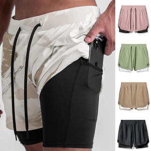 Pantalones Cortos Deportivos Personalizados para Hombre con Logotipo, Bolsillos Dobles, 5 Pulgadas, para Entrenamiento, Deportes, Estilo Casual, Ecológicos - Product Image 2