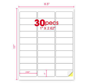 A4 Tấm Sticker A4 Nhãn Có Thể In 70X37Mm Nhãn A4 A5 Máy In Phun 2 <span class=keywords><strong>Labels</strong></span> Trên Mỗi Tờ A4 Laser Tấm A4 Keo Chống Thấm Nước - Product Image 1