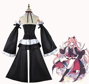 Costume de cosplay <span class=keywords><strong>Seraph</strong></span> <span class=keywords><strong>of</strong></span> <span class=keywords><strong>the</strong></span> <span class=keywords><strong>End</strong></span> Owari No <span class=keywords><strong>Seraph</strong></span> Krul Tepes, uniforme, perruque, cosplay <span class=keywords><strong>anime</strong></span>, sorcière, vampire, costume d'Halloween pour femmes - Product Image 5
