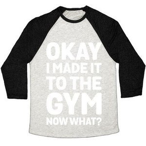 Ok, ho messo fuori IT pezzi per la palestra, ora cosa? Maglietta da baseball unisex Tri-Blend - Product Image 5