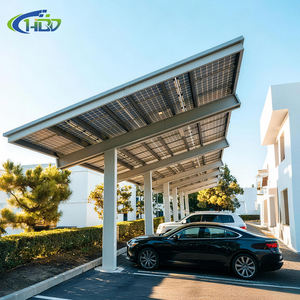 Abri solaires photovoltaïques pour voitures, adaptés aux maisons, aux parkings et aux zones de services autoroutiers - Product Image 6