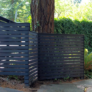 <span class=keywords><strong>Palissade</strong></span> d'intimité extensible <span class=keywords><strong>en</strong></span> Faux métal de latte de clôture de confidentialité <span class=keywords><strong>en</strong></span> <span class=keywords><strong>bois</strong></span> de conception professionnelle - Product Image 5