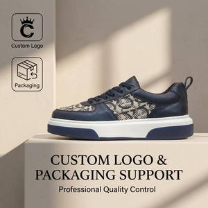 Nouvelles Chaussures Homme Tendance 2026 <span class=keywords><strong>TikTok</strong></span> Bestseller Style Coréen Baskets Patchwork Cuir et Tissu Respirantes Légères - Product Image 3