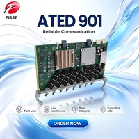 Carte OLT Combo GPON XGS-PON 50G-PON Asymétrique 8 Ports ATED 901 H901ATED C+ pour Système de Réseau d'Accès Fibre Optique MA5800X7 X15 X17