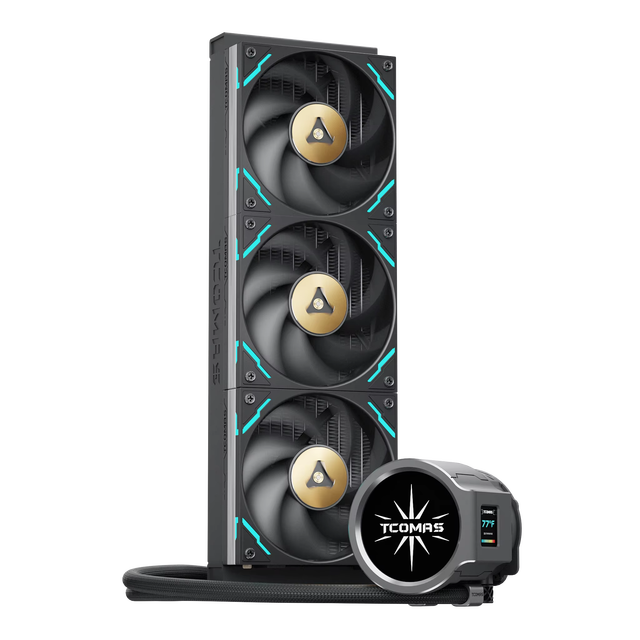 New Stock AIO Water Cooler LX800 PRO With Screen Support LGA 1851/1700/LGA AM5/AM4 CPU High-Performance Water Cooler