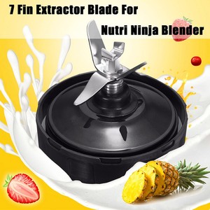 7 pinne 1000W parti della lama del frullatore compatibili con il frullatore Ninjas Auto IQ BL682-30 BL642-30 BL450-30 BL482-30 BL687CO-30 - Product Image 2