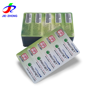 Chất lượng cao in ấn tùy chỉnh giấy nạp tiền trả trước gọi điện thoại đa Pin Mã thẻ cào - Product Image 2