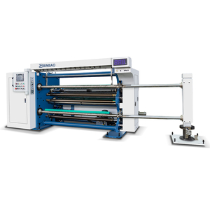 Machine à découper et à rembobiner les films de haute précision pour les rouleaux d'emballage flexibles laminés et composites BOPP CPP OPP - Product Image 1