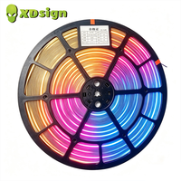 Bande lumineuse LED RGB programmable XDSIGN AE Magic-Color 784COB linéaire 12MM 21W/m avec ruban adhésif pour usage commercial et domestique